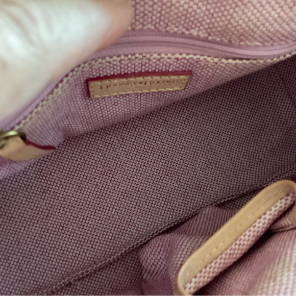 DOONEY & BOURKE PICNIC COLLECTION MINI TESSEL SATCHEL BAG. - Picture 9 of 10